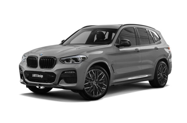 Gray BMW X3 from Larte side view