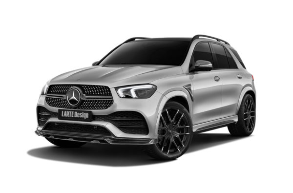Gray Mercedes-Benz GLE V167 with body kit from Larte