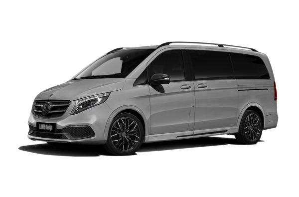 Gray Black Crystal Light for Mercedes V-Class side view