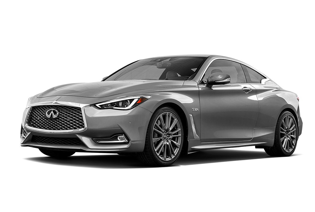 Infiniti Q60 Coupe side view