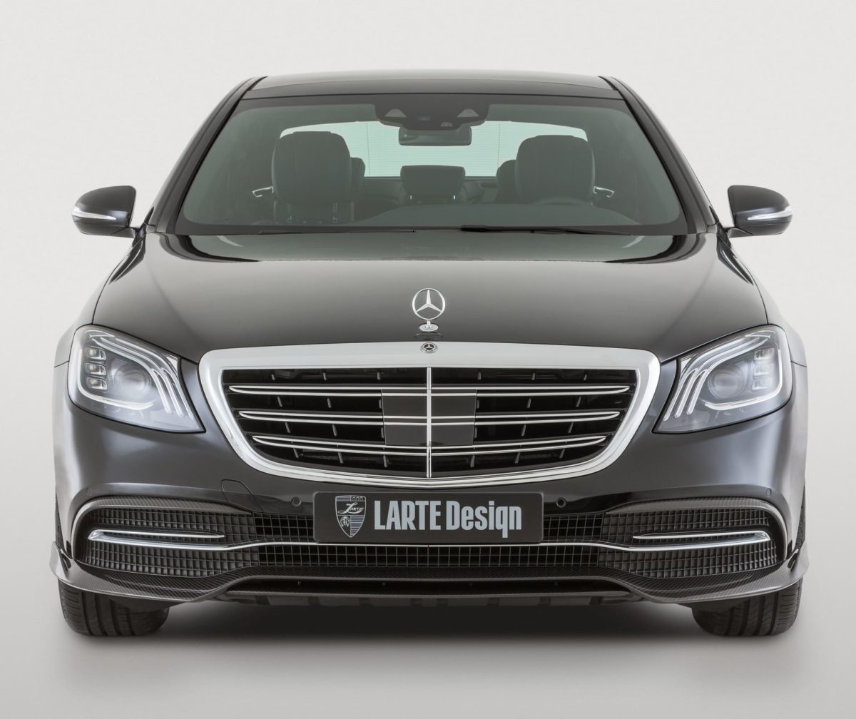 Mercedes-Benz tuned by Larte Design front view