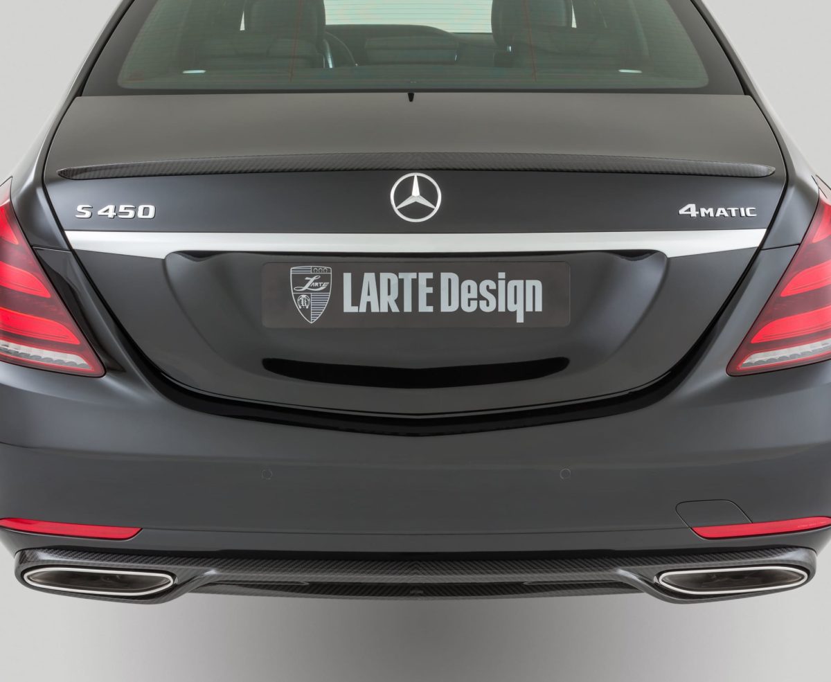 Mercedes-Benz with Larte Design body kit - rear view