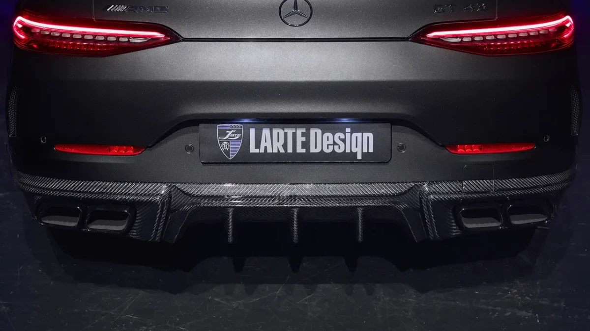 Tuning kit for AMG GT - rear view